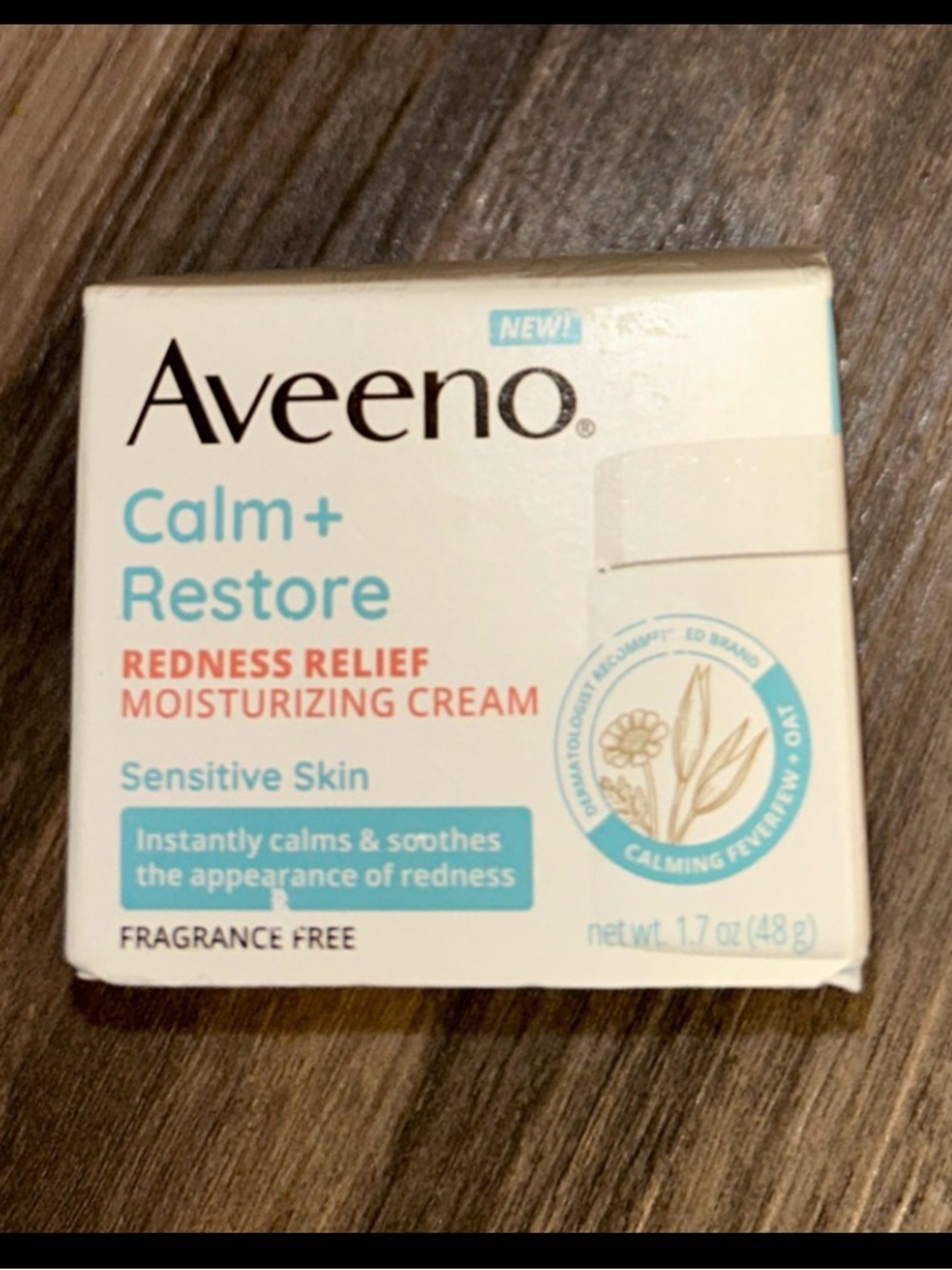 Aveeno Calm+ Restore Redness Relief Moisturizing Cream